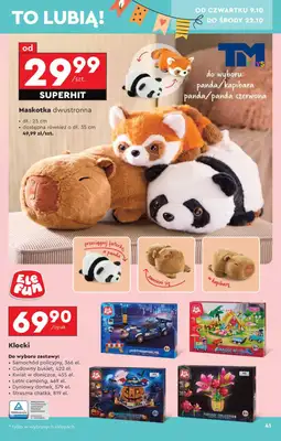 Biedronka - gazetka promocyjna Okazje tygodnia od 6.10 od poniedziałku 06.10 do środy 22.10 - strona 41