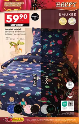 Biedronka - gazetka promocyjna Okazje tygodnia od 6.10 od poniedziałku 06.10 do środy 22.10 - strona 16