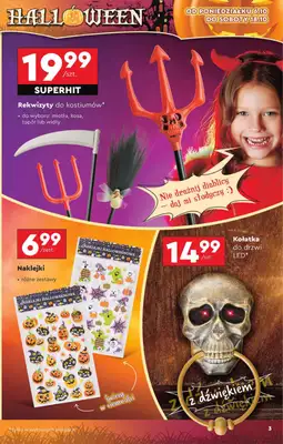 Biedronka - gazetka promocyjna Okazje tygodnia od 6.10 od poniedziałku 06.10 do środy 22.10 - strona 3