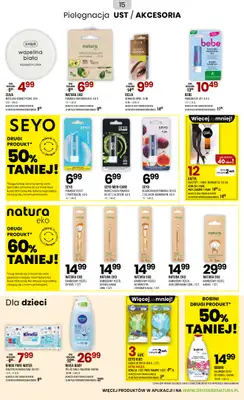 Drogerie Natura - gazetka promocyjna Gazetka od piątku 03.10 do środy 22.10 - strona 15
