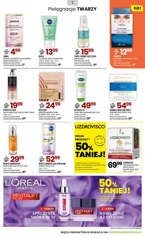 Drogerie Natura - gazetka promocyjna Gazetka od piątku 03.10 do środy 22.10 - strona 7