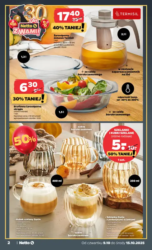Netto - gazetka promocyjna Gazetka Non Food od czwartku 09.10 do środy 15.10 - strona 2