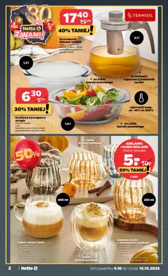 Netto - gazetka promocyjna Gazetka Non Food od czwartku 09.10 do środy 15.10 - strona 2 Netto - gazetka promocyjna Gazetka Non Food od czwartku 09.10 do środy 15.10 - strona 2