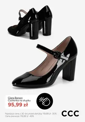 CCC - gazetka promocyjna Damskie obuwie na WYPRZEDAŻY do 100 zł od piątku 03.10 do soboty 11.10 - strona 12