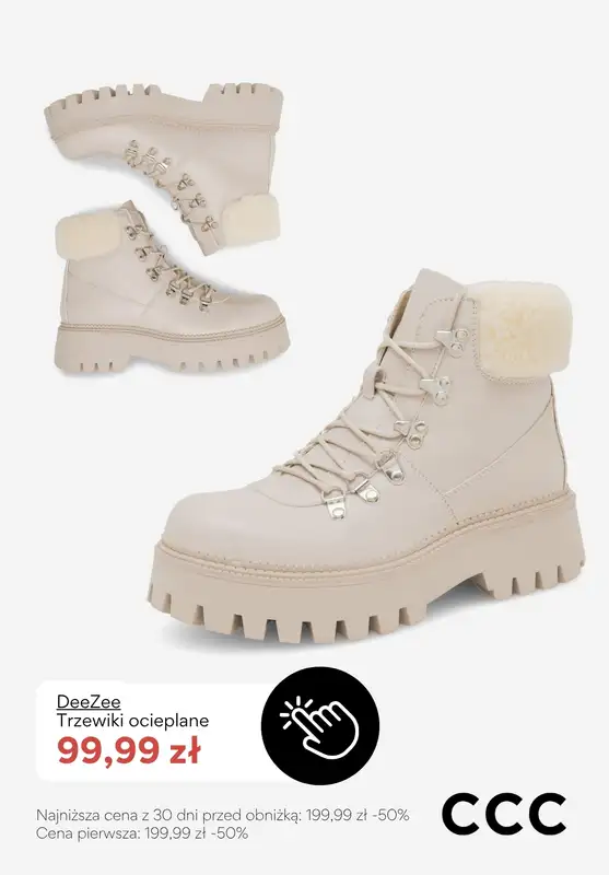 CCC - gazetka promocyjna Damskie obuwie na WYPRZEDAŻY do 100 zł od piątku 03.10 do soboty 11.10 - strona 5