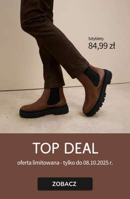 bonprix - gazetka promocyjna TOP DEAL - oferta limitowana od piątku 03.10 do środy 08.10