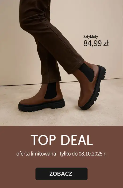 bonprix - gazetka promocyjna TOP DEAL - oferta limitowana od piątku 03.10 do środy 08.10