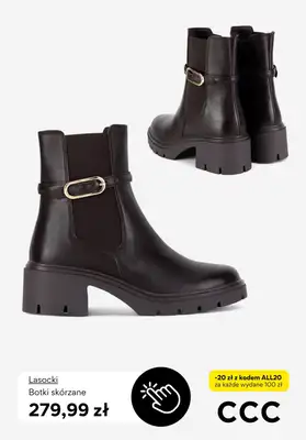 CCC - gazetka promocyjna Obuwie w odcieniach brązu od soboty 04.10 do niedzieli 12.10 - strona 11