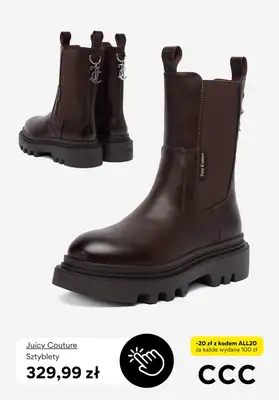 CCC - gazetka promocyjna Obuwie w odcieniach brązu od soboty 04.10 do niedzieli 12.10 - strona 5