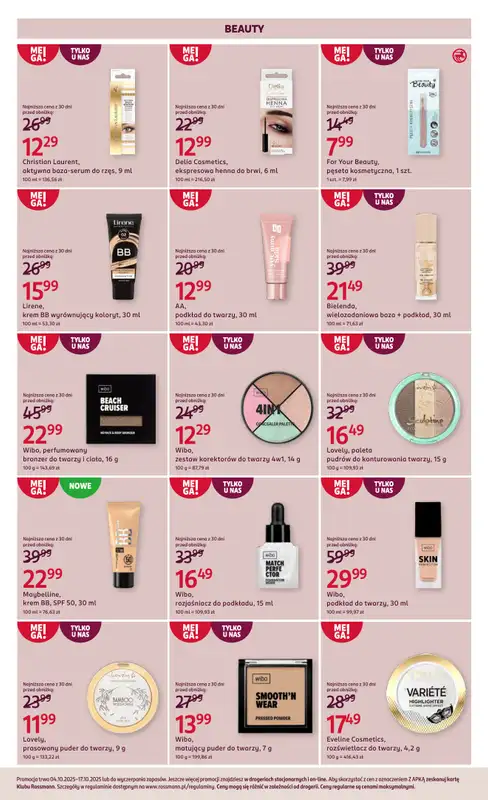 Rossmann - gazetka promocyjna Gazetka od soboty 04.10 do piątku 17.10 - strona 8
