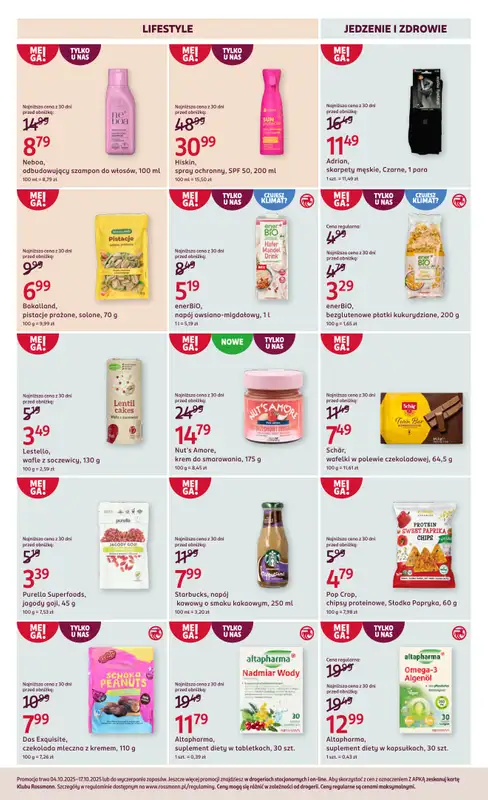 Rossmann - gazetka promocyjna Gazetka od soboty 04.10 do piątku 17.10 - strona 13