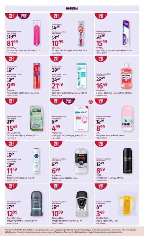 Rossmann - gazetka promocyjna Gazetka od soboty 04.10 do piątku 17.10 - strona 6