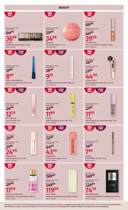Rossmann - gazetka promocyjna Gazetka od soboty 04.10 do piątku 17.10 - strona 9