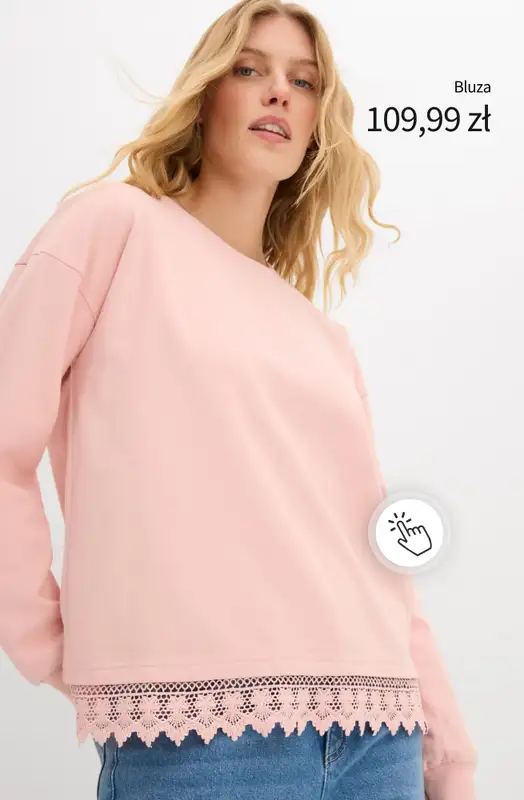 bonprix - gazetka promocyjna Bluzy - już od 59,99 zł od soboty 04.10 do piątku 10.10 - strona 18