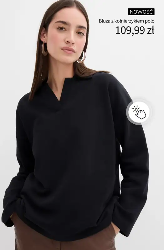 bonprix - gazetka promocyjna Bluzy - już od 59,99 zł od soboty 04.10 do piątku 10.10 - strona 5