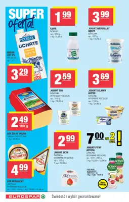 SPAR - gazetka promocyjna Gazetka Eurospar od środy 08.10 do niedzieli 19.10 - strona 4 SPAR - gazetka promocyjna Gazetka Eurospar od środy 08.10 do niedzieli 19.10 - strona 4