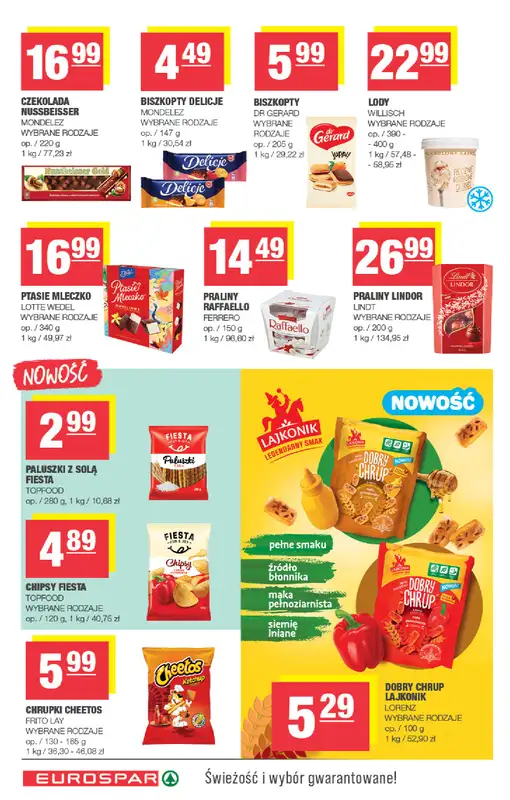 SPAR - gazetka promocyjna Gazetka Eurospar od środy 08.10 do niedzieli 19.10 - strona 12
