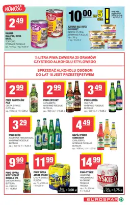 SPAR - gazetka promocyjna Gazetka Eurospar od środy 08.10 do niedzieli 19.10 - strona 15 SPAR - gazetka promocyjna Gazetka Eurospar od środy 08.10 do niedzieli 19.10 - strona 15
