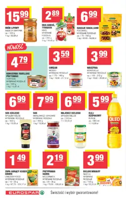 SPAR - gazetka promocyjna Gazetka Eurospar od środy 08.10 do niedzieli 19.10 - strona 10 SPAR - gazetka promocyjna Gazetka Eurospar od środy 08.10 do niedzieli 19.10 - strona 10