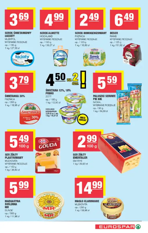 SPAR - gazetka promocyjna Gazetka Eurospar od środy 08.10 do niedzieli 19.10 - strona 5
