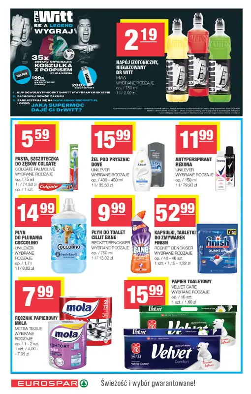 SPAR - gazetka promocyjna Gazetka Eurospar od środy 08.10 do niedzieli 19.10 - strona 14