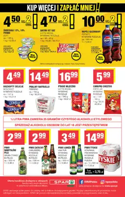 SPAR - gazetka promocyjna Gazetka Spar Mini od środy 08.10 do niedzieli 19.10 - strona 4 SPAR - gazetka promocyjna Gazetka Spar Mini od środy 08.10 do niedzieli 19.10 - strona 4