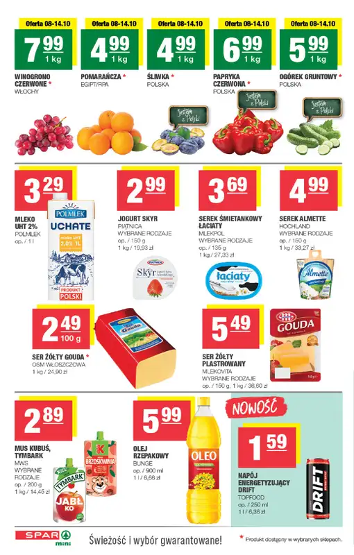 SPAR - gazetka promocyjna Gazetka Spar Mini   - strona 2