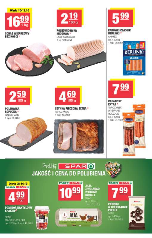 SPAR - gazetka promocyjna Gazetka Spar Mini od środy 08.10 do niedzieli 19.10 - strona 3