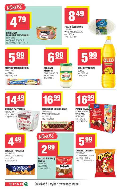 SPAR - gazetka promocyjna Gazetka Spar od środy 08.10 do niedzieli 19.10 - strona 6