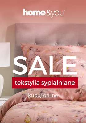 home&you - gazetka promocyjna SALE: tekstylia sypialniane od piątku 03.10 do piątku 10.10