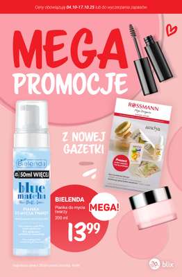Rossmann - gazetka promocyjna MEGA promocje z nowej gazetki od soboty 04.10 do piątku 17.10