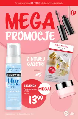Rossmann - gazetka promocyjna MEGA promocje z nowej gazetki od soboty 04.10 do piątku 17.10
