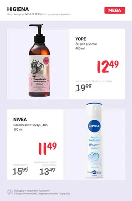 Rossmann - gazetka promocyjna MEGA promocje z nowej gazetki od soboty 04.10 do piątku 17.10 - strona 4