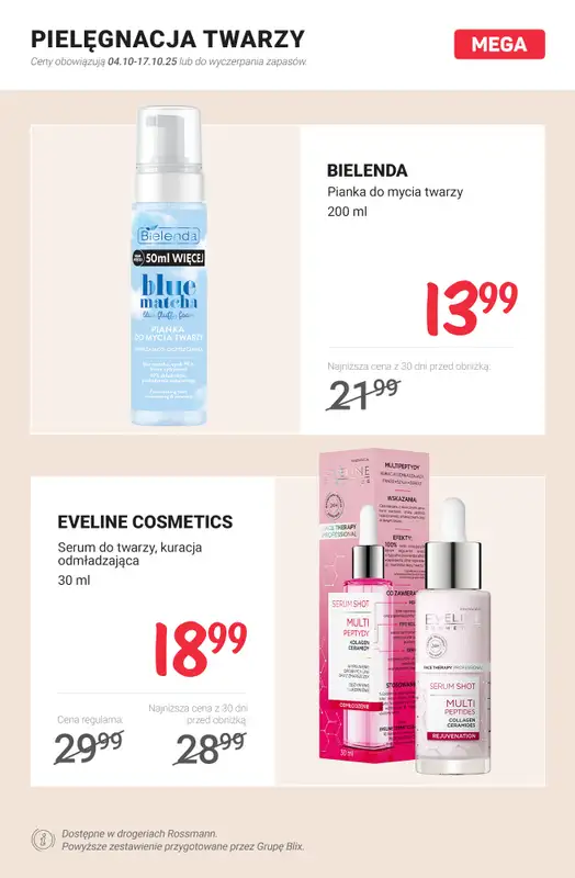 Rossmann - gazetka promocyjna MEGA promocje z nowej gazetki od soboty 04.10 do piątku 17.10 - strona 6