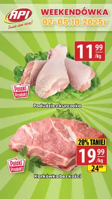 API Market - gazetka promocyjna Weekendówka od piątku 03.10 do niedzieli 05.10