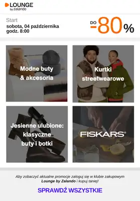 Lounge by Zalando - gazetka promocyjna Do -80% promocje na wybrane marki na WEEKEND! od soboty 04.10 do niedzieli 05.10 - strona 2 Lounge by Zalando - gazetka promocyjna Do -80% promocje na wybrane marki na WEEKEND! od soboty 04.10 do niedzieli 05.10 - strona 2