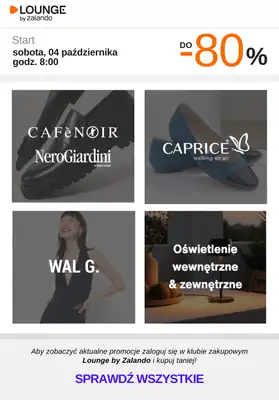 Lounge by Zalando - gazetka promocyjna Do -80% promocje na wybrane marki na WEEKEND! od soboty 04.10 do niedzieli 05.10 - strona 6 Lounge by Zalando - gazetka promocyjna Do -80% promocje na wybrane marki na WEEKEND! od soboty 04.10 do niedzieli 05.10 - strona 6