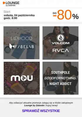 Lounge by Zalando - gazetka promocyjna Do -80% promocje na wybrane marki na WEEKEND! od soboty 04.10 do niedzieli 05.10 - strona 8 Lounge by Zalando - gazetka promocyjna Do -80% promocje na wybrane marki na WEEKEND! od soboty 04.10 do niedzieli 05.10 - strona 8