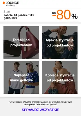 Lounge by Zalando - gazetka promocyjna Do -80% promocje na wybrane marki na WEEKEND! od soboty 04.10 do niedzieli 05.10 - strona 3 Lounge by Zalando - gazetka promocyjna Do -80% promocje na wybrane marki na WEEKEND! od soboty 04.10 do niedzieli 05.10 - strona 3