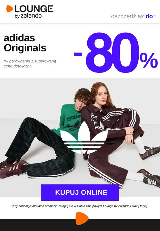 Lounge by Zalando - gazetka promocyjna Do -80% adidas Originals od piątku 03.10 do poniedziałku 06.10