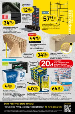 Castorama - gazetka promocyjna Drzwi i podłogi od środy 08.10 do wtorku 21.10 - strona 15 Castorama - gazetka promocyjna Drzwi i podłogi od środy 08.10 do wtorku 21.10 - strona 15