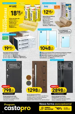 Castorama - gazetka promocyjna Drzwi i podłogi od środy 08.10 do wtorku 21.10 - strona 14 Castorama - gazetka promocyjna Drzwi i podłogi od środy 08.10 do wtorku 21.10 - strona 14
