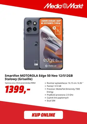 Media Markt - gazetka promocyjna Smartfony w promocyjnych cenach od piątku 03.10 do środy 15.10 - strona 4