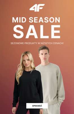 4F - gazetka promocyjna Międzysezonowa WYPRZEDAŻ od piątku 03.10 