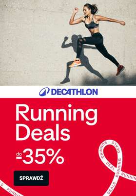 Decathlon - gazetka promocyjna Do -35% biegowe okazje od piątku 03.10 