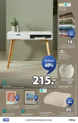 Jysk - gazetka promocyjna Świetna oferta dla domu. Rabat do 60% od środy 08.10 do niedzieli 26.10 - strona 24 Jysk - gazetka promocyjna Świetna oferta dla domu. Rabat do 60% od środy 08.10 do niedzieli 26.10 - strona 24