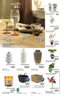 Jysk - gazetka promocyjna Świetna oferta dla domu. Rabat do 60% od środy 08.10 do niedzieli 26.10 - strona 21 Jysk - gazetka promocyjna Świetna oferta dla domu. Rabat do 60% od środy 08.10 do niedzieli 26.10 - strona 21