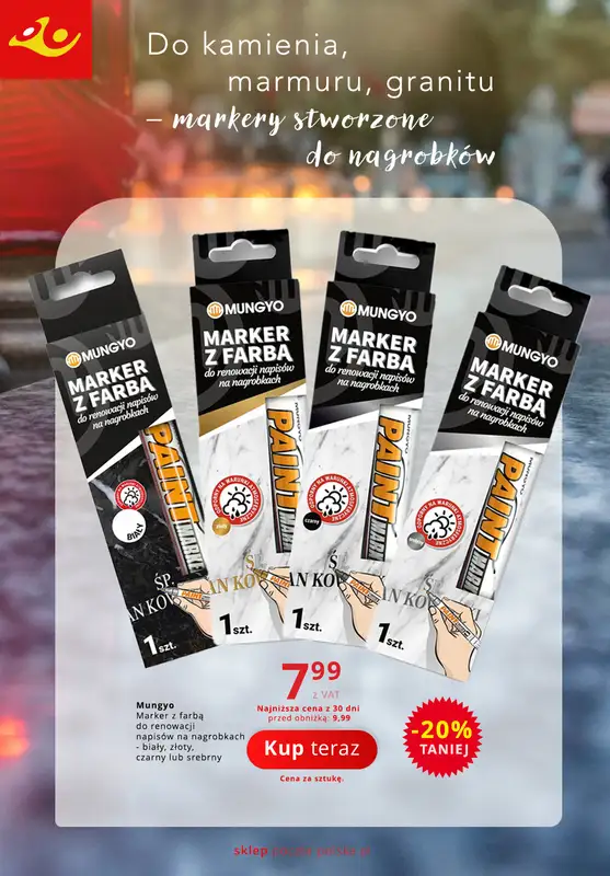 Poczta Polska - gazetka promocyjna Gazetka od poniedziałku 06.10 do niedzieli 19.10 - strona 3