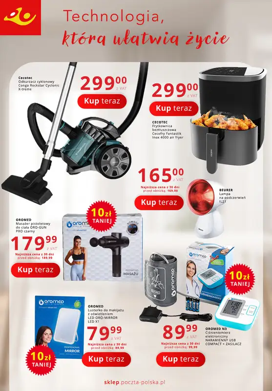 Poczta Polska - gazetka promocyjna Gazetka od poniedziałku 06.10 do niedzieli 19.10 - strona 11