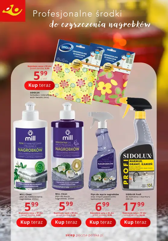 Poczta Polska - gazetka promocyjna Gazetka od poniedziałku 06.10 do niedzieli 19.10 - strona 4